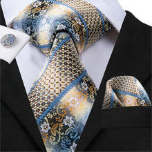 Load image into Gallery viewer, Pastel Floral and Striped Tie Set