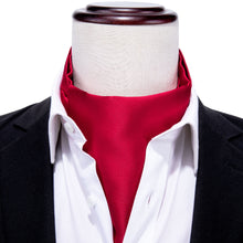 Load image into Gallery viewer, Red Solid Ascot Set