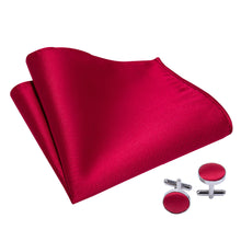 Load image into Gallery viewer, Red Solid Ascot Set
