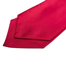 Load image into Gallery viewer, Red Solid Ascot Set